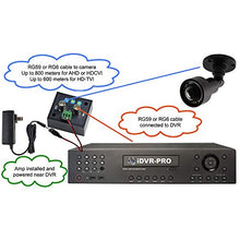 Load image into Gallery viewer, CCTV Camera Pros AMP-101HD HD CCTV Camera Video Amplifier, AHD HD-TVI HDCVI, RG59 BNC in/Out, HD Security Camera Amp
