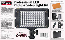 Load image into Gallery viewer, Vidpro Z-96K Professional Photo &amp; Video LED Light Kit
