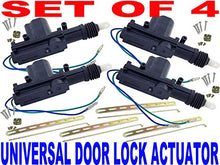 Load image into Gallery viewer, New Universal Door Lock Actuator (Set of 4) Fast Free USA Shipping
