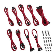 Load image into Gallery viewer, CableMod RT-Series Classic ModFlex Sleeved Cable Kit for ASUS and Seasonic (Red)
