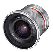 Load image into Gallery viewer, Samyang 1220506102 12 mm F2.0 Manual Focus Lens for Sony-E - Silver
