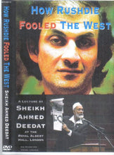 Load image into Gallery viewer, Ahmed deedat SATANIC VERSES Salman Rushdie dvd dedat islam amazing lecture in English must have dvd
