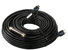 Load image into Gallery viewer, 75 FT (22.8 M) High Speed HDMI Cable Male to Male with Ethernet Black (75 Feet/22.8 Meters) Built-in Signal Booster, Supports 4K 30Hz, 3D, 1080p and Audio Return CNE514307

