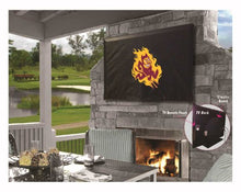 Load image into Gallery viewer, Holland Bar Stool Co. Arizona State TV Cover with Sparky Logo (TV Sizes 50&quot;-56&quot;) The

