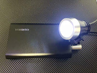 YOHOSO Portable Head Light Lamp Dental Surgical Medical Binocular Loupe (Black)