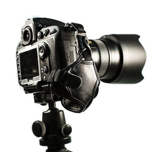 Load image into Gallery viewer, Foto&amp;Tech Professional Leather Hand Wrist Strap Grip Compatible with Nikon D5 D500 D3 D3S D4 D800 D800E Df D750 D700 D600 D610 D7200 D7100 D90 D80 D300S D300 D5300 D5200 D5100 D3400 D3300
