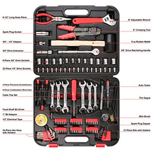 Load image into Gallery viewer, Olympia Tools 122-Piece Tool Kit, General Household Hand Tool Set with Solid Carrying Tool Box, Auto Repair Tool Sets
