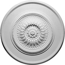 Load image into Gallery viewer, R20 Arstyl Medallion - 29-3/4 Inch Diameter, 6-3/4 Inch Canopy, Primed White
