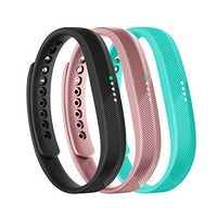 Tkasing Bands Compatible with Fitbit Flex 2 Fitness Tracker,Adjustable Wrist Band Replacement for Fitbit Flex 2 Fitness Smart Watch Small Large Men Women (No Tracker)