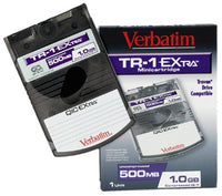 Verbatim 500MB/1.0GB Travan Tr1 1Pk