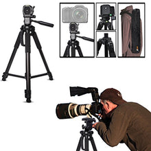 Load image into Gallery viewer, Mega Pro 34 Piece Accessory Kit for Nikon D5300, Nikon D5200, Nikon D5100 DSLR Cameras Includes 58mm High Definition 2X Telephoto Lens + 58mm High Definition Wide Angle Lens + Ring Adapters that enabl

