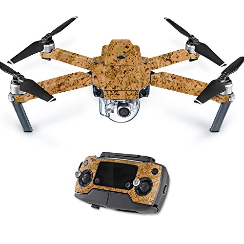 MightySkins Skin Compatible with DJI Mavic Pro Quadcopter Drone - Cork | Protective, Durable, and Unique Vinyl Decal wrap Cover | Easy to Apply, Remove, and Change Styles | Made in The USA