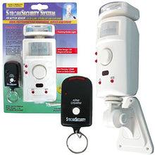 Load image into Gallery viewer, UniquExceptional MA795DC Strobe Motion Activated Alarm and Door Chime with Remote (White)
