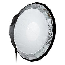 Load image into Gallery viewer, Fotodiox EZ-Pro Deep Parabolic Softbox 48in (120cm) - Quick Collapsible Softbox with Comet Speedring for Comet, Dynalite, and Compatible
