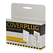 Load image into Gallery viewer, The COVERPLUG 2-Pack Paintable Electrical Outlet Cover
