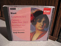 Bizet: Symphony In C ect. Seiji Ozawa CD (1991) EMI Classics [Audio CD]