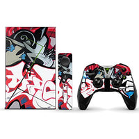 MightySkins Skin Compatible with NVIDIA Shield TV (2017) wrap Cover Sticker Skins Graffiti Mash Up