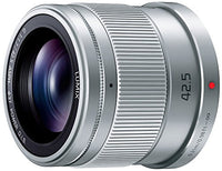 Panasonic H-HS043-S Single Focus Medium Telephoto Lens for Micro Four Thirds Lumix G 42.5mm / F1.7 ASPH. / Power O.I.S. Silver