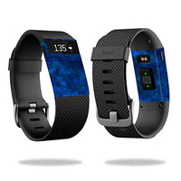 MightySkins Skin Compatible with Fitbit Charge HR Cover Skins Sticker Watch Blue Ice
