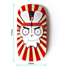 Load image into Gallery viewer, KawaiiMouse [ Optical 2.4G Wireless Mouse ] Design Cute Rabbit Ninja Samurai
