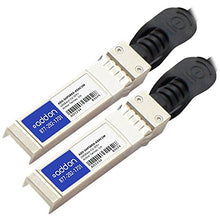 Load image into Gallery viewer, AddOn HP J9281B to Brocade 10G-SFPP-TWX-0101 Compatible 10GBase-CU SFP+ to SFP+ Direct Attach Cable (Active Twinax, 1m)
