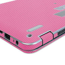 Load image into Gallery viewer, Skinomi Pink Carbon Fiber Full Body Skin Compatible with Toshiba Chromebook 2 13.3 inch (2nd Gen, 2015)(Full Coverage) TechSkin Anti-Bubble Film
