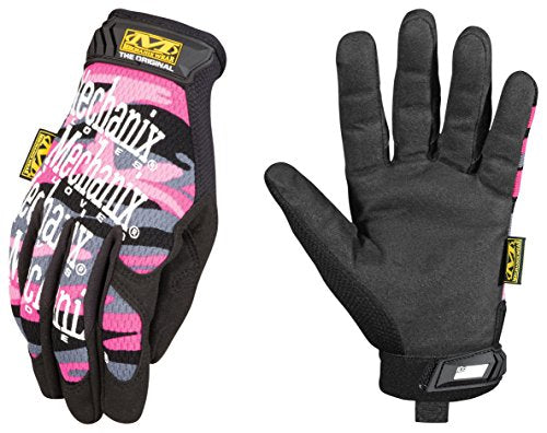 Mechanix Wear - Women's Original Pink Camo Work Gloves (Large, Pink Camouflage)