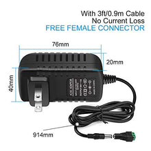 Load image into Gallery viewer, inShareplus 6V Low Voltage Power Supply, Transformer, Power Adapter, DC 6V 1A, 6 Watt Max, AC 100-240V to DC 6V, with 5.5/2.1 DC Female Barrel Connector
