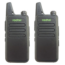 Load image into Gallery viewer, Radtel RT-10 Mini Two Way Radio UHF 400-470Mhz 3W Kid&#39;s Walkie Talkie, for Outdoor Camping Hiking Hunting Gift (2 Pack)

