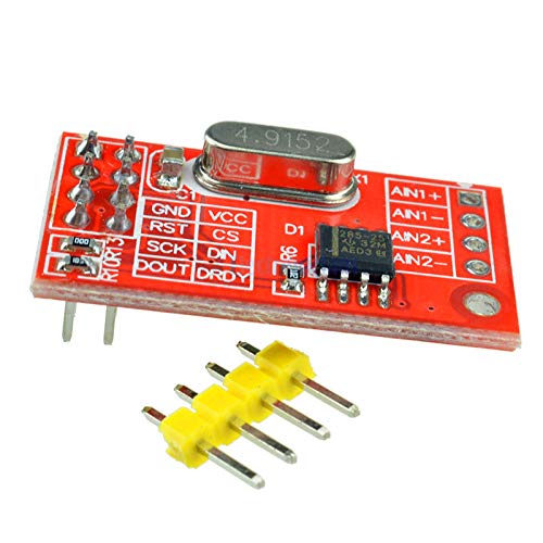 AD7705 Dual 16 bit ADC Data Acquisition Module Input Gain Programmable SPI Interface