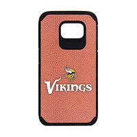 NFL Minnesota Vikings Classic Football Pebble Grain Feel Samsung Galaxy S6 Case, Brown