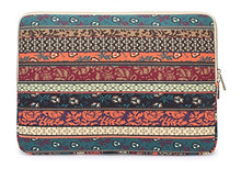 Load image into Gallery viewer, Kinmac New Bohemian Canvas Fabric 13 Inch Laptop Sleeve For Macbook Pro 13 / Macbook Air 13 / Macboo
