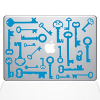 The Decal Guru Skeleton Keys MacBook Decal Vinyl Sticker - 13