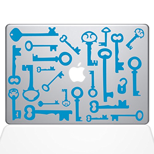 The Decal Guru Skeleton Keys MacBook Decal Vinyl Sticker - 13