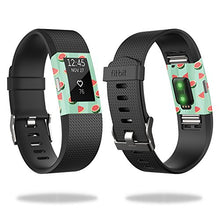 Load image into Gallery viewer, MightySkins Skin Compatible with Fitbit Charge 2 - Watermelon Patch | Protective, Durable, and Unique Vinyl Decal wrap Cover | Easy to Apply, Remove, and Change Styles | Made in The USA
