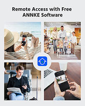 Load image into Gallery viewer, ANNKE H.265+ 8CH Home Security Camera System, 5-in-1 DVR Recorder and (4) 1080P CCTV Turret Cameras with 100 ft Night Vision, IP66 Weatherproof for Indoor &amp; Outdoor, Email Alert, No Hard Drive - E200
