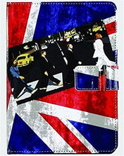 Load image into Gallery viewer, Beatles Abbey Road Union Jack Tablet Cover
