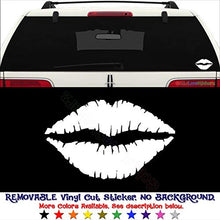 Load image into Gallery viewer, GottaLoveStickerz Sexy Lips Girl Removable Vinyl Decal Sticker for Laptop Tablet Helmet Windows Wall Decor Car Truck Motorcycle - Size (05 Inch / 13 cm Wide) - Color (Matte Red)
