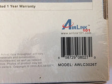 Load image into Gallery viewer, Airlink AWLC3026T 802.11g Wireless Cardbus Adapter
