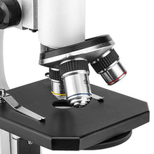 Load image into Gallery viewer, BARSKA AY13070 40x, 100x, 400x Monocular Compound High Powered Microscope with 5-Hole Diaphragm, White

