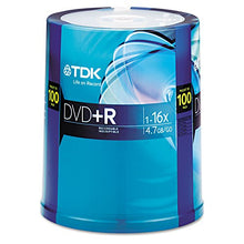 Load image into Gallery viewer, TDK 16X DVD+R 100PK Spindle
