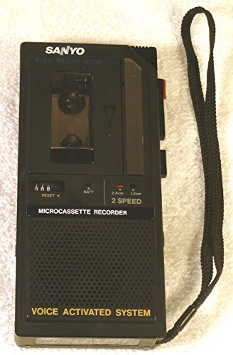 SANYO M5495 Microcassette Recorder with VAS