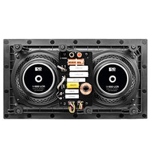 Load image into Gallery viewer, OSD in Wall LCR Center Channel Trimless Speaker 6.5&quot; Dual Carbon Woofers &amp; Aluminum Tweeter, 3db Contour Switch Single IW650 LCR
