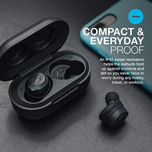 Load image into Gallery viewer, JLab JBuds Air True Wireless Signature Bluetooth Earbuds + Charging Case - Black - IP55 Sweat Resistance - Bluetooth 5.0 Connection - 3 EQ Sound Settings: JLab Signature, Balanced, Bass Boost
