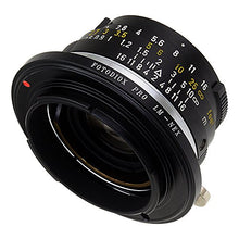 Load image into Gallery viewer, Fotodiox Pro Lens Mount Adapter, Leica M Lens to Sony Alpha NEX Camera, fits Sony NEX-3, NEX-5, NEX-5N, NEX-7, NEX-7N, NEX-C3, NEX-F3, Sony Camcorder NEX-VG10, VG20, FS-100, FS-700, fits Leica M lens,
