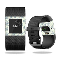 MightySkins Skin Compatible with Fitbit Surge Cover Skins Sticker Watch 3D Flowers