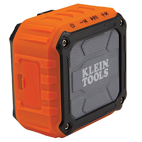 Klein Tools Aepjs1 Wireless Speaker, Portable Jobsite Speaker Plays Audio And Answers Calls Hands Fr