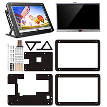 Load image into Gallery viewer, kuman 5 inch Resistive Touch Screen with Protective Case 800x480 HDMI TFT LCD Display Module for Raspberry Pi 3B+/3B 2 Model B RPi 1 B B+ A A+ SC5AC (5 inch Raspberry pi Display with Protection case)
