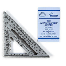 Load image into Gallery viewer, Swanson Tool S0101 7-inch Speed Square Layout Tool with Blue Book

