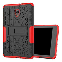 Load image into Gallery viewer, Galaxy Tab A 8 2017 Case, High Impact Hybrid Drop Proof Armor Defender Full-body Protection Case Convertible Built in Stand For SamSung Galaxy Tab A 8.0&quot; SM-T380/T385 2017 Tablet-Black Red
